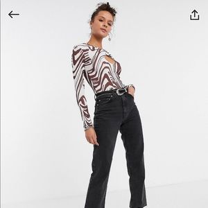 Long Sleeve cut out top